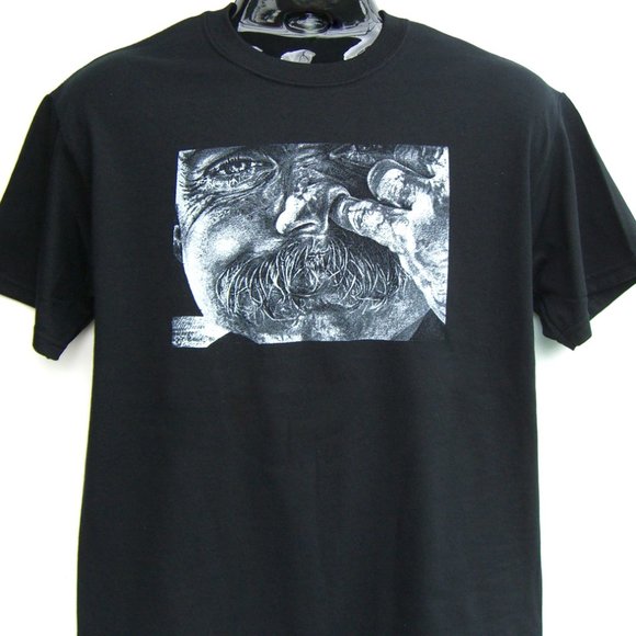 Nose Picking T Shirt Adult Unisex Black NEW - Picture 1 of 3